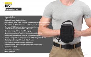 NITECORE Tasche NUP20 - schwarz