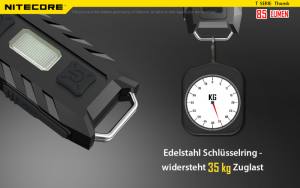NITECORE THUMB, schwarz - max. 85 Lumen