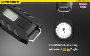 NITECORE THUMB UV, schwarz - max. 45 Lumen