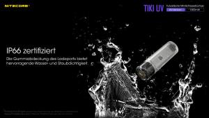 NITECORE TIKI UV - max. 1000mW - UV-Licht in zwei Leuchtstufen