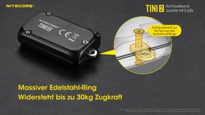 NITECORE TINI 2 - max. 500 Lumen