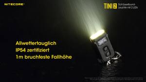 NITECORE TINI 2 - max. 500 Lumen