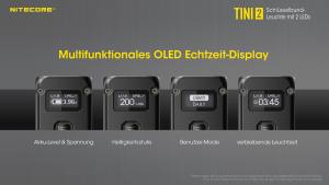 NITECORE TINI 2 - max. 500 Lumen