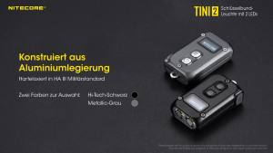 NITECORE TINI 2 - max. 500 Lumen