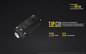 NITECORE TIP - max. 360 Lumen