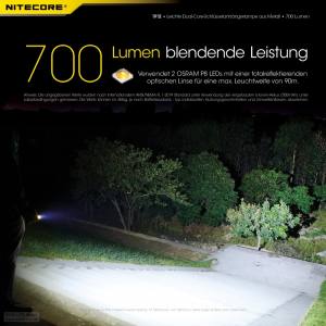 NITECORE TIP SE - max. 700 Lumen