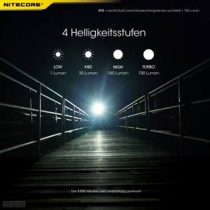 NITECORE TIP SE - max. 700 Lumen