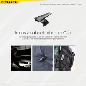NITECORE TIP SE - max. 700 Lumen
