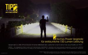 NITECORE TIP2 - max. 720 Lumen