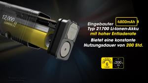 NITECORE TM12K - max. 12.000 Lumen
