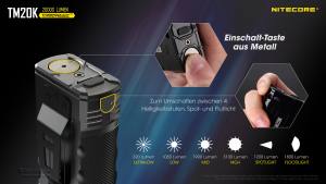 NITECORE TM20K - max. 20.000 Lumen