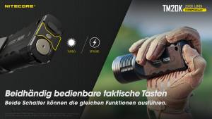 NITECORE TM20K - max. 20.000 Lumen