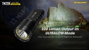 NITECORE TM20K - max. 20.000 Lumen