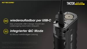 NITECORE TM20K - max. 20.000 Lumen