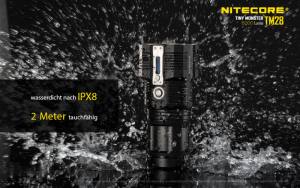 NITECORE TM28  - max. 6.000 Lumen