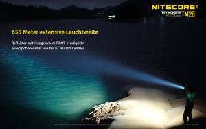 NITECORE TM28  - max. 6.000 Lumen
