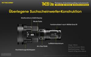 NITECORE TM39 Lite - max. 5.200 Lumen