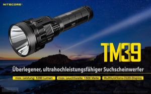 NITECORE TM39 - max. 5.200 Lumen