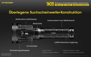 NITECORE TM39 - max. 5.200 Lumen
