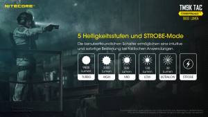 NITECORE TM9K TAC - max. 9800 Lumen
