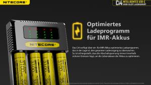 NITECORE USB-C Ladegerät CI4