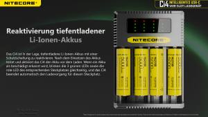 NITECORE USB-C Ladegerät CI4