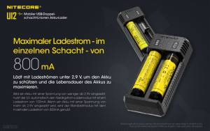 NITECORE - USB Ladegerät UI2