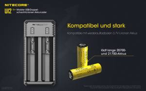 NITECORE - USB Ladegerät UI2