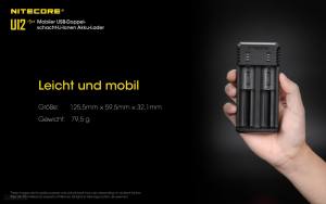 NITECORE - USB Ladegerät UI2