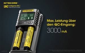 NITECORE USB Ladegerät UM2 - mit LED-Display