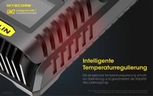 NITECORE USB Ladegerät UM2 - mit LED-Display