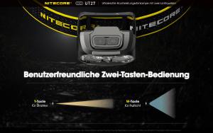 NITECORE UT27 - dual output