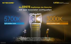 NITECORE UT32 - dual output
