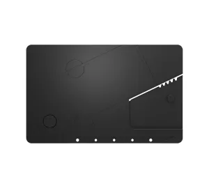 SINCLAIR - CARDSHARP 2, schwarz - Klinge schwarz