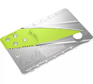 SINCLAIR - CARDSHARP 2, transluzent - Klinge grün