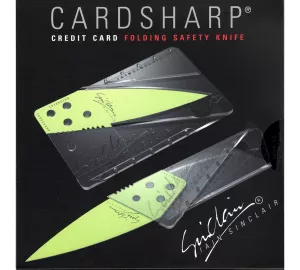 SINCLAIR - CARDSHARP 2, transluzent - Klinge grün