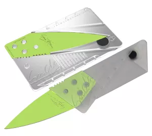 SINCLAIR - CARDSHARP 2, transluzent - Klinge grün
