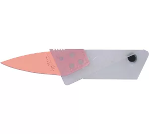 SINCLAIR - CARDSHARP 2, transluzent - Klinge pink