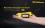 NITECORE NU17, gelb - max. 130 Lumen