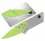 SINCLAIR - CARDSHARP 2, transluzent - Klinge grün