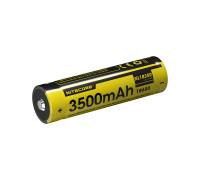 NITECORE - Li-Ion Akku Typ 18350/3500mAh über Micro-USB-Kabel direkt aufladbar