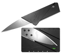 SINCLAIR - CARDSHARP 2, schwarz - Klinge silber